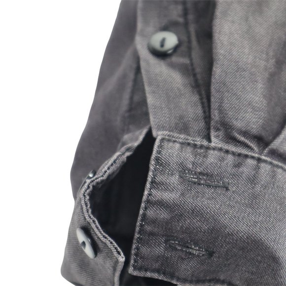 Christine Alexander Women Shirt Black Button Down  M Studs Black - Picture 11 of 16